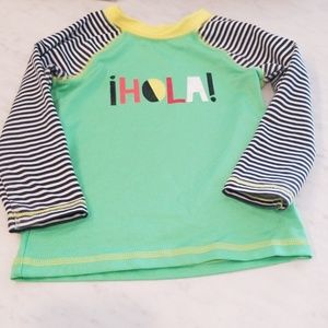 Toddler swim shirt